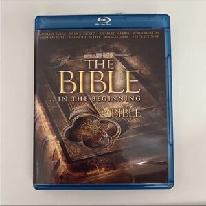 The Bible... In The Beginning (Blu-ray 2011) John Huston 1966 Film / READ DESC.